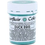 Barva do čokolády na bázi kakaového másla Sugarflair Duck Egg (35 g) C310 dortis