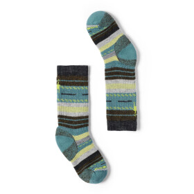Dětské merino ponožky SMARTWOOL Kids' Hike Full Cushion Margarita Crew S, Dusty Teal velikost: 29-32 (M)