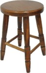 KLASA-NÁBYTEK.cz Taburet TAB B nízký pr.30 cm - buk ROZMĚR: (pr. x v): 30 x 31 cm