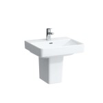 Laufen - Pro S Umyvadlo, 55x47 cm, 3 otvory pro baterii, bílá H8109620001081