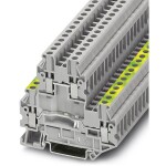 Phoenix Contact 3044678 řadová svorka průchodky 5.2 mm šroubovací šedá 50 ks