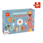 APLI edukační puzzle - Lidské tělo, 240 ks, 5+
