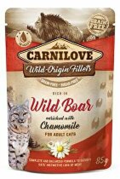 Carnilove Pouch Wild Boar Chamomile 85g