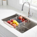 REA - Teleskopický odkapávač na dřez P14487B Beige HOM-09975