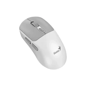 Genius NX-8260S BT bílo-šedá / Bezdrátová myš / optická / duální Bluetooth + 2,4 GHz / 2400 DPI / Copilot / 6 tlačítek (31030056402)