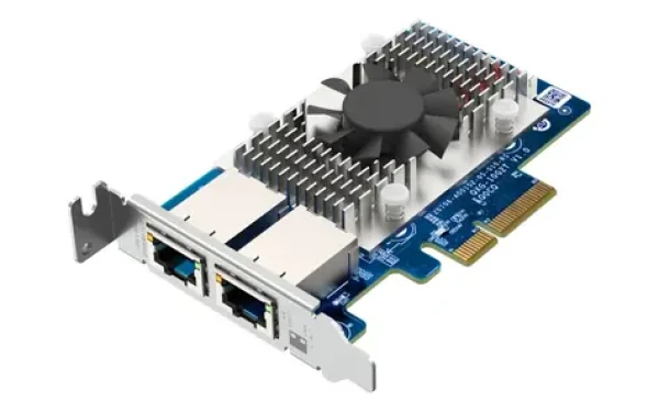 QNAP QXG-10G2T / Rozšiřující karta / PCIe 3.0 x4 / 2x NBASE-T (RJ45) (QXG-10G2T)