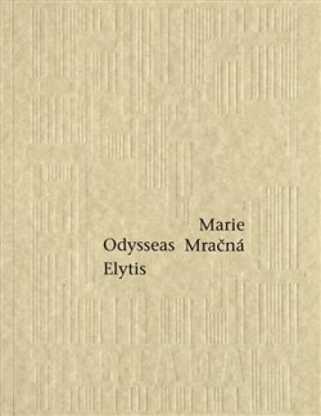 Marie Mračná - Odysseas Elytis