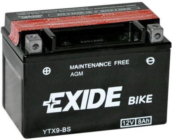 Baterie gelová Exide YTX9-BS
