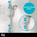 Eisl - Sprchový set bez baterie EASY DELUXE, chrom DX12011 DX12011