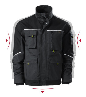 Ranger pracovní bunda pánská ebony gray 52/54