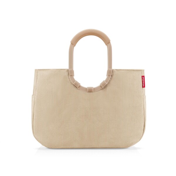 Nákupní taška Reisenthel Loopshopper L Frame Cord sand