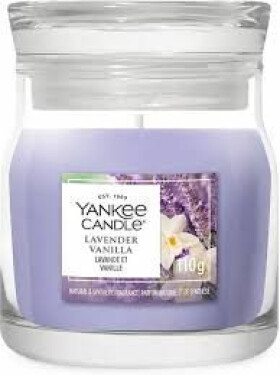 Vonná svíčka ve skle Signature malá - Lavender Vanilla