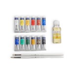 Nevskaya Palitra Ladoga sada 12 x 18 ml, 12 barev