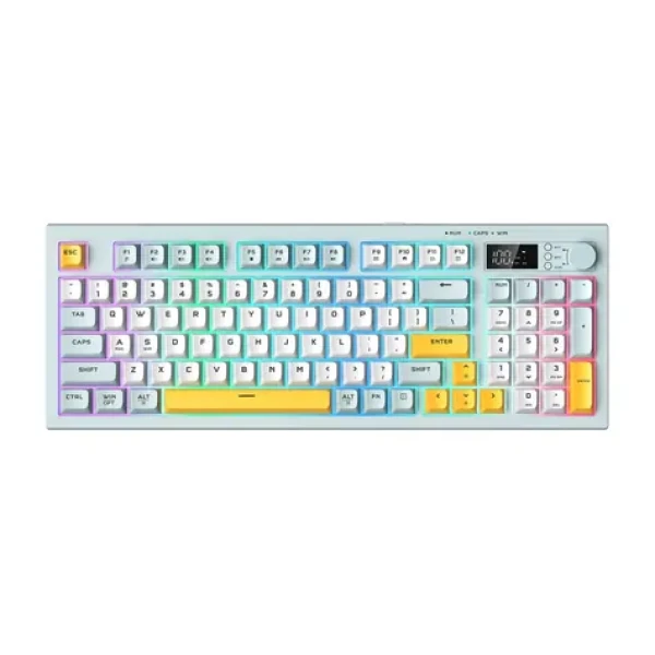 ONIKUMA G80 / Herní klávesnice / Bluetooth 5.0 / USB-C / RGB (G80)