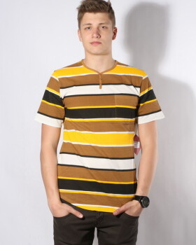 Altamont BEGRASS HENLEY COPPER pánské triko s krátkým rukávem - M