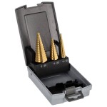 Vrták stupňovitý HSS RP, STALCO PERFECT, set 3 ks