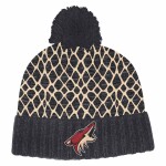 Adidas Pánská zimní čepice Arizona Coyotes NHL 2019 20 Goal Net Pudelmütze