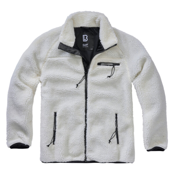 Brandit Bunda Teddyfleece Jacket bílá S