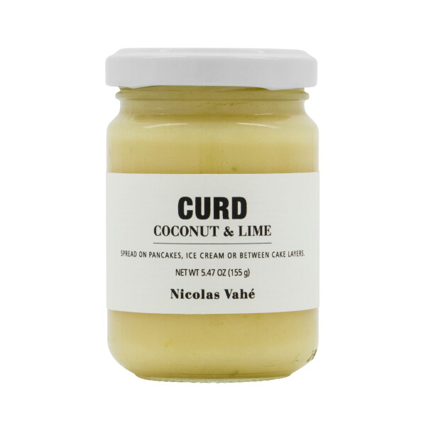 Nicolas Vahé Kokosovo-limetkový krém 155 g, žlutá barva, sklo