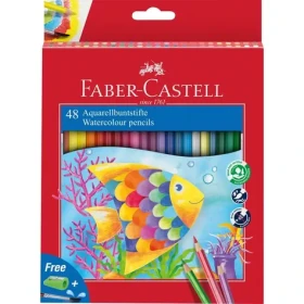 FABER-CASTELL Classic Colour - Pastelky akvarelové - papírová krabička 48 ks (114448)