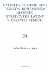 Latinitatis medii aevi lexicon Bohemorum / Slovník středověké latiny v českých zemích III / I–N - Pavel Nývlt