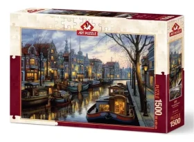 ART PUZZLE 5389 Puzzle Světla kanálu