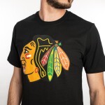 47 Brand Pánské Tričko Chicago Blackhawks Imprint Echo Tee Velikost: