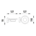 Nimco Unix nerez brus mýdlenka UNM 13059W-10 UNM 13059W-10