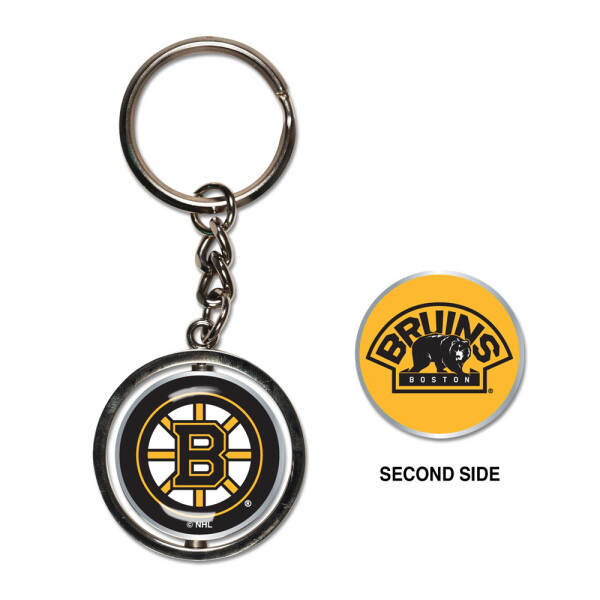Wincraft Přívěšek Boston Bruins NHL Spinner Key Ring 20323645