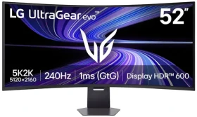 52" LG UltraGear evo G9 52G930B-B černá / Monitor / VA / 5120 x 2160 / 240 Hz / HDR10 (52G930B-B)