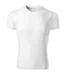 Pixel tričko unisex bílá 3XL