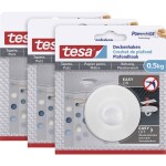 Tesa TESA Powerstrips Vario-Gardinové háky v balení 3 ks - Samolepící háky na vlákna od společnosti TESA - lze znovu ods