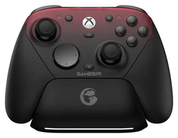 GameSir G7 Pro černá/červená / Herní ovladač / Tři režimy připojení / Hall Effect TMR joysticky / USB-C (G7 Pro BK)
