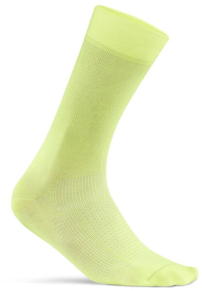 Cyklistické ponožky CRAFT Essence - žluté Velikost textilu: 43-45