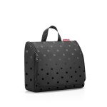 Toaletní taštička Reisenthel Toiletbag XL Glossy dots black