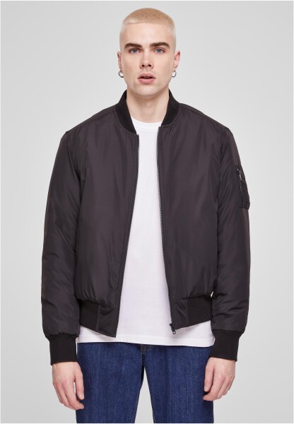 Recyclet Basic Bomber Jacket černá