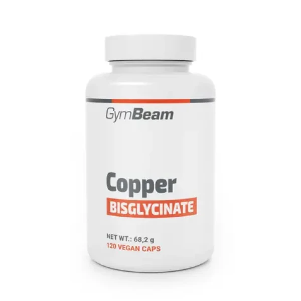Bisglycinát měďnatý - GymBeam (120 kaps.) (56377-1-120caps)