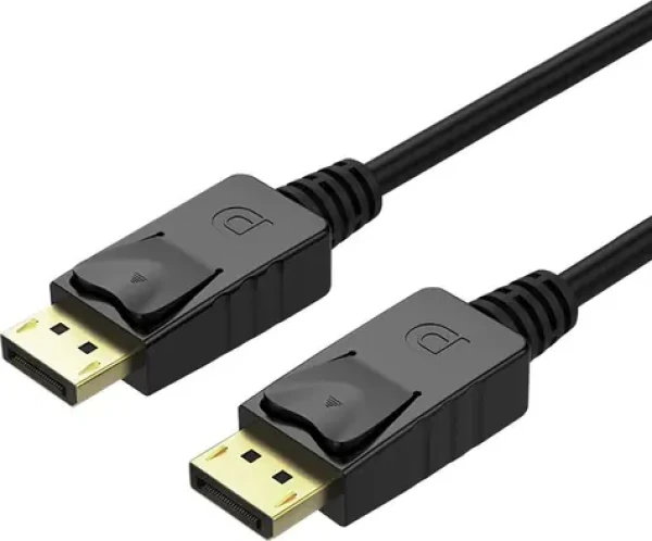 Unitek Y-C607BK černá / Kabel DisplayPort / DisplayPort (M) - DisplayPort (M) / 1,5 m / pozlacené konektory (Y-C607BK)