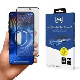 3mk HardGlass Matt Max Privacy ochranné sklo pro Apple iPhone 17 Pro (5903108679954)