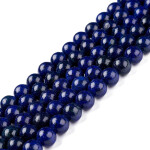 Přírodní lapis lazuli - ∅ 4 mm - 1 ks
