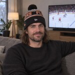 New Era Pánská zimní čepice Philadelphia Flyers NHL Pom Wordmark
