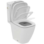 IDEAL STANDARD - i.Life S WC kombi se sedátkem SoftClose, vario odpad, boční napouštění, RimLS+, bílá T517101