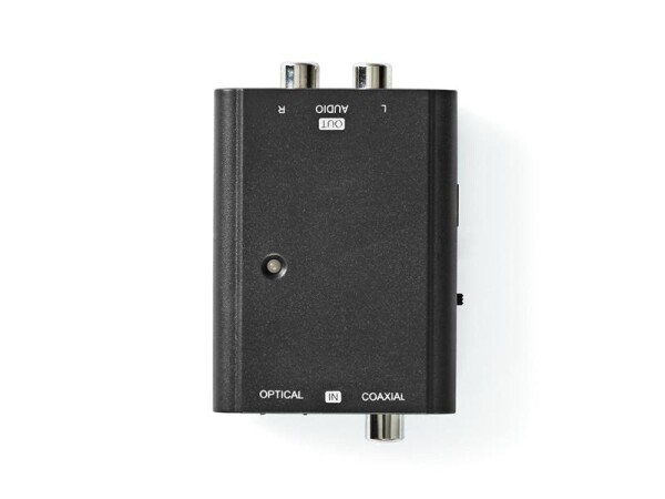 Převodník Toslink/2x Cinch NEDIS ACON2509BK