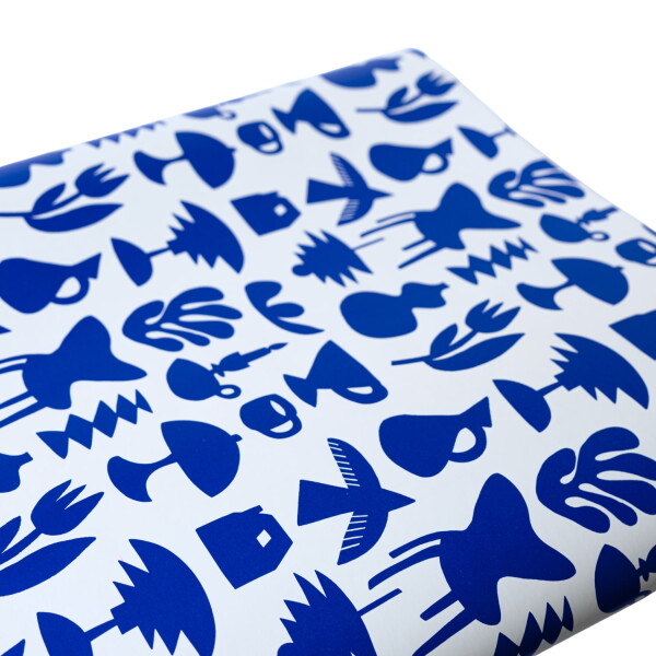 Bella Rose Balicí papír Family Treasures 5 m, modrá barva