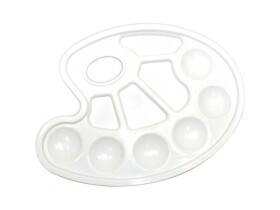 MFP MFP, 6340126, výtvarná paleta, oválná, 22 cm, 1 ks