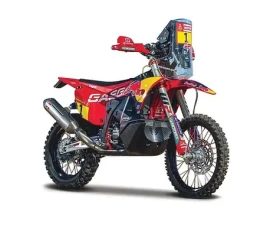 Bburago Motocykl Red Bull KTM Factory Racing - GasGas RX450F - Dakar 2023