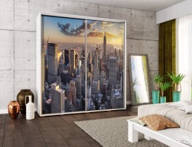 FRONTI Šatní skříň PENELOPA 205 New York 7010