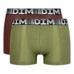 Pánské boxerky 2ks COTTON 3D BOXER 2x green model 18863073 DIM