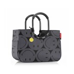 Nákupní taška Reisenthel Loopshopper L Smiley® grey