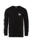 Horsefeathers CHESS black pánské tričko s dlouhým rukávem - M